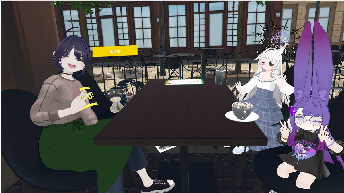 Aluba_Vcha's tweet photo. Cafe~NoNaMe~にて
ToYoHiYoToさん
ちぇるしーーさん
みやじゅうさん
花月紫苑さん
ありがとうございました！！

そしてごめんなさい、みやじゅうさん、
写真紛失しました...... https://t.co/RuymP8aXxu