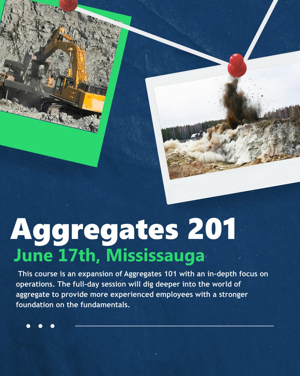 _OSSGA's tweet photo. 📈 Build your skills. Grow your career.

Join us for our June training programs! Whether you're just starting out or looking to build new skills, these courses are designed to strengthen knowledge, safety and on-site performance.

🔗 Sign up now: https://t.co/nNzvyrFqiJ https://t.co/j28DL7r05k