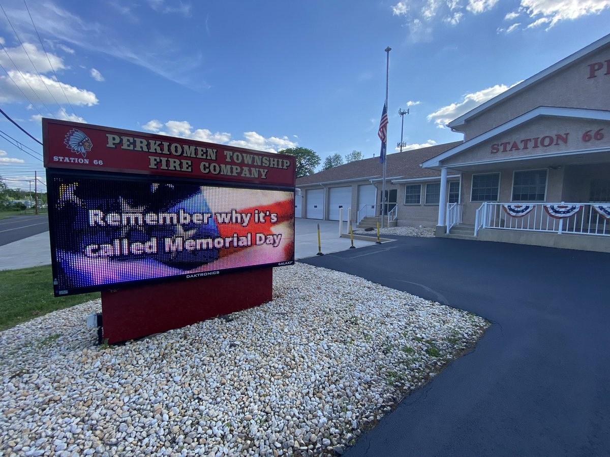 PerkiomenFire's tweet photo. Always remember why it’s called Memorial Day. #perkiomenfire #perkiomenfirecompany #joinourteam #joinourtribe #volunteersneeded #volunteerswanted #memorialday #memorialday🇺🇸 #allgavesomesomegaveall https://t.co/Il3yddjRao