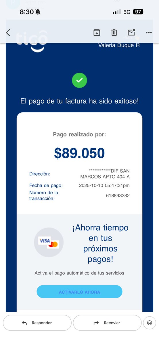 Valeriaduquer31's tweet photo. @Tigo_Colombia es lo peorcito que le ha podido pasar al mundo, en un año que llevo con ellos me han subido 4 veces la factura, empecé pagando 75k, luego 85k, luego 89k, luego 98k y ahora que me retire dizque 109k, abusivos. @sicsuper https://t.co/iEf5H0k0UP