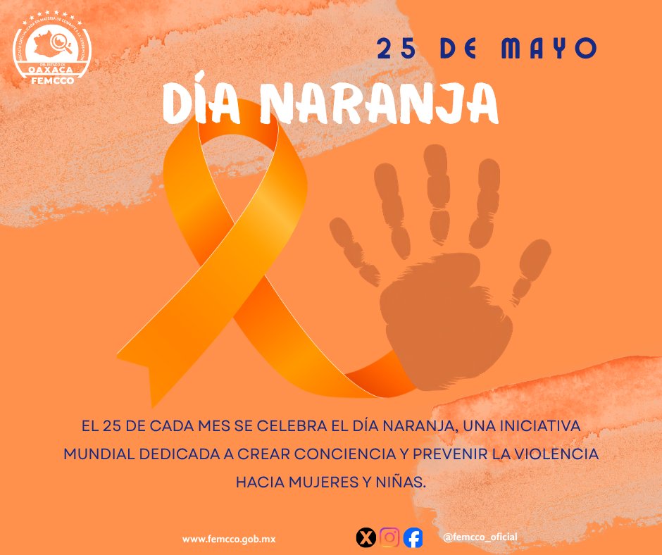 femcco_oficial's tweet photo. Cada 25 de mes, en el marco del Día Naranja, se hace un llamado a visibilizar y erradicar todas las formas de violencia contra mujeres y niñas.

#femcco2026 #DíaNaranja #CeroViolencia #DerechosHumanos #Igualdad #Justicia #25DeCadaMes #NoALaViolencia https://t.co/SoqqVnpKmN