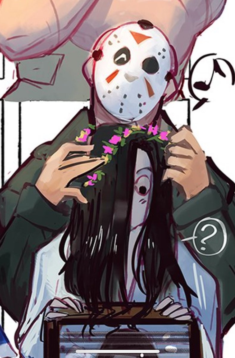 enigma_system's tweet photo. @DoodMaster20 Wait I wasn’t aware that there is a sadako jason ship👀 that’s way too funny cuz I once drew them like this (unknowing of the ship then) cuz I def can see it :D https://t.co/Jj0o4S5ipg