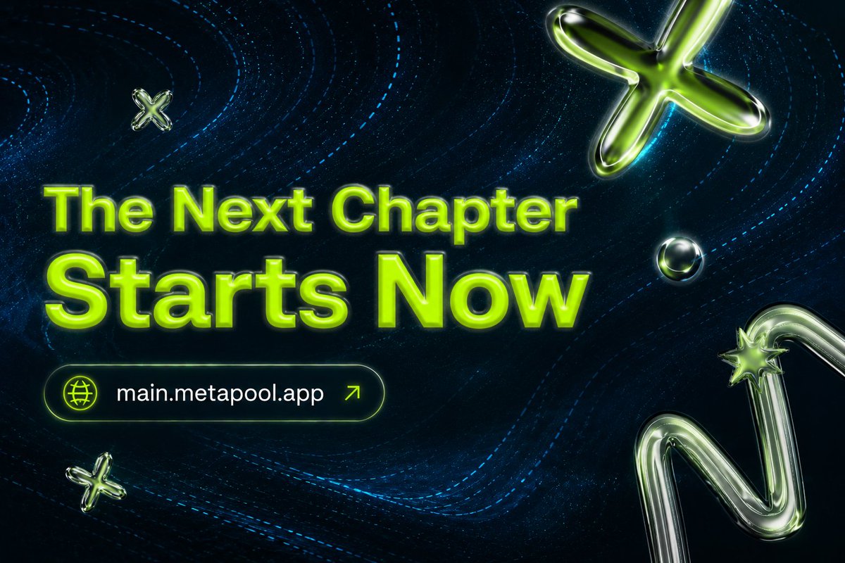meta_pool's tweet photo. Still don't know what liquid staking is? 💡

Here's the short version:

→ Stake your tokens ✅
→ Get a liquid token back ✅
→ Keep earning rewards AND use DeFi ✅

That's Meta Pool. And now you can learn everything on our brand new landing 👇

https://t.co/cbDMmzXKLL https://t.co/fVsyWhWYG8