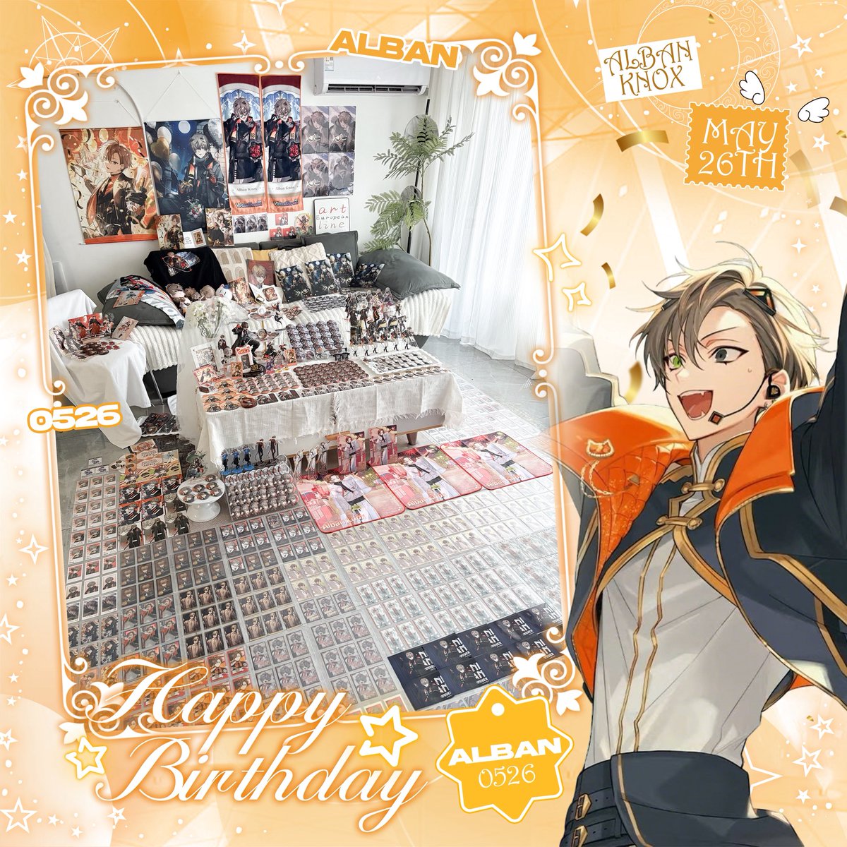 lanwgeola's tweet photo. 🐾𝟚𝟘𝟚𝟞/𝟘𝟝/𝟚𝟞 ℋ𝒶𝓅𝓅𝓎 ℬ𝒾𝓇𝓉𝒽𝒹𝒶𝓎 🎂🧡
アルバーンお誕生日おめでとう！🎉✨
ฅ^. ˬ .^ฅⳊ

#AlbanBirthday2026
#AlbanKnox https://t.co/3WD0Yg45BV