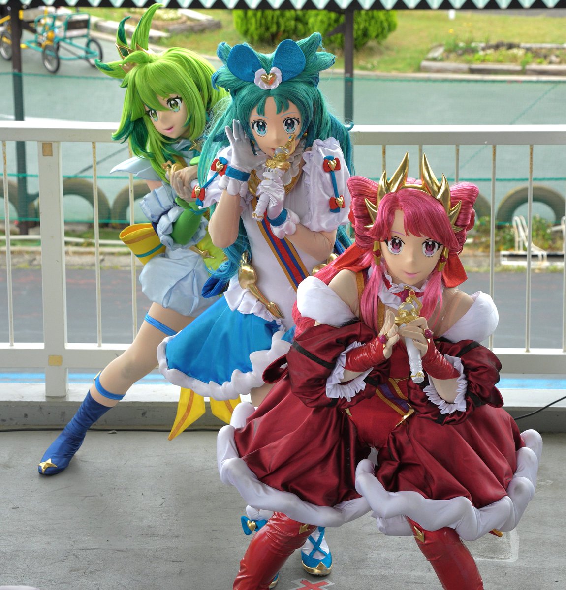 Log_elec's tweet photo. 2026/05/24 PM
ダンスタイム
#プリオケ #関西サイクル #着ぐるみ https://t.co/GvZO7sd5fR