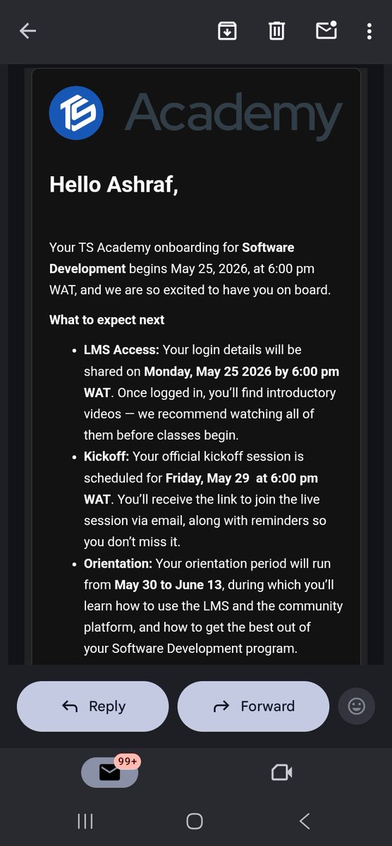 Ashraff316's tweet photo. Starting a Software Development program at TS Academy.

I've spent the past few months learning HTML, CSS, Bootstrap, React, building projects and working with APIs. This isn't starting from scratch, it's filling the gaps, learning with more structure, and becoming a better Dev. https://t.co/e4Nu0C1CTh