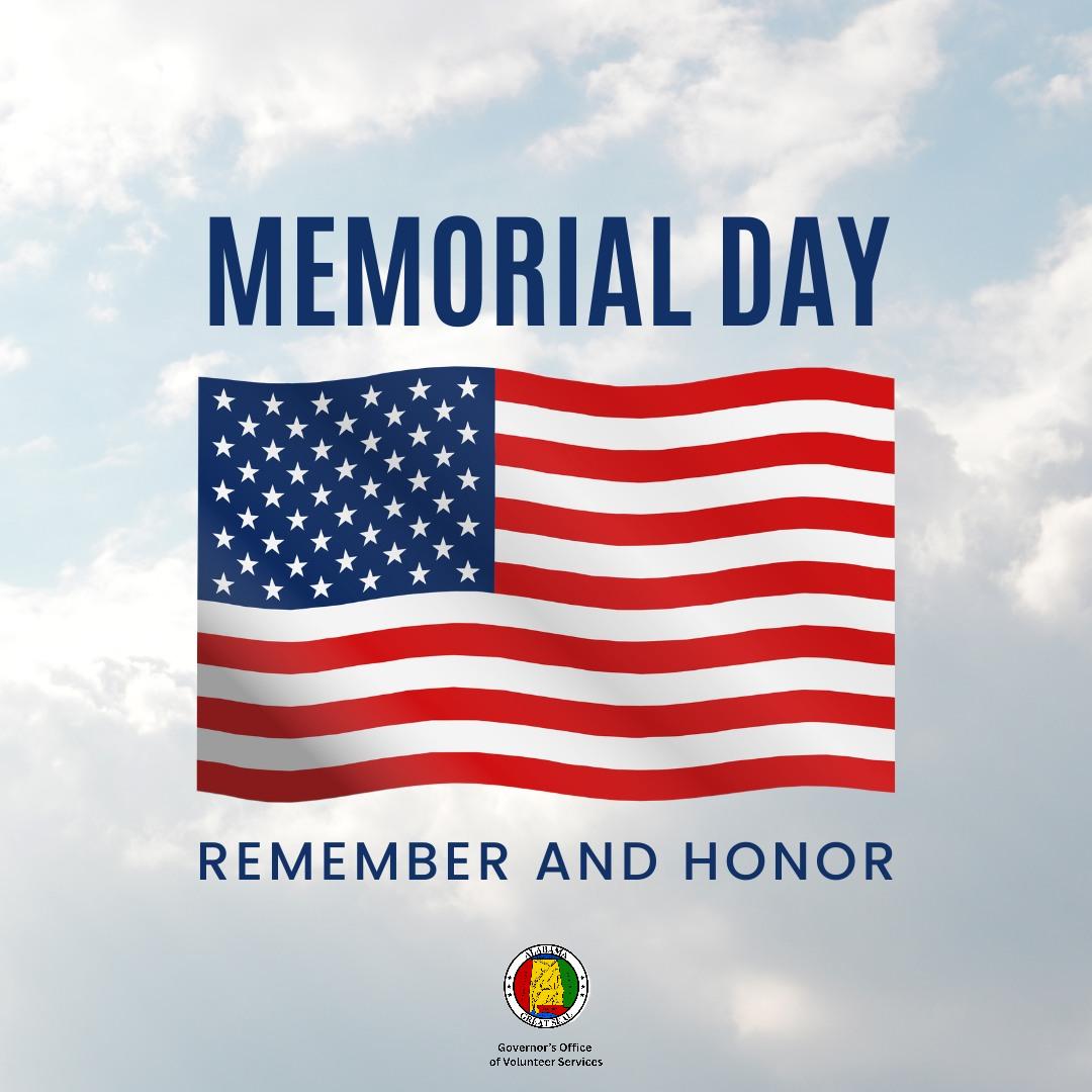 ServeAlabama's tweet photo. Happy Memorial Day! Our office will be closed today in observance of the holiday. https://t.co/9m4JhBhmpV