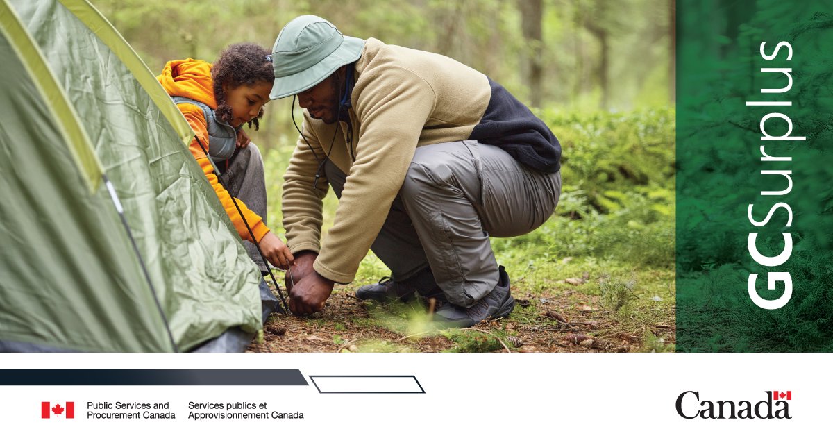 GCSurplus_PSPC's tweet photo. 🚲⛺🏒 Gear up for your next adventure! From camping essentials to sports equipment and unexpected extras you didn’t know you needed, you may find all kinds of interesting things on #GCSurplus.

Explore the selection today and see what gear is available ➡️ https://t.co/jd9NtwdXGb https://t.co/k1YQbbwC7h