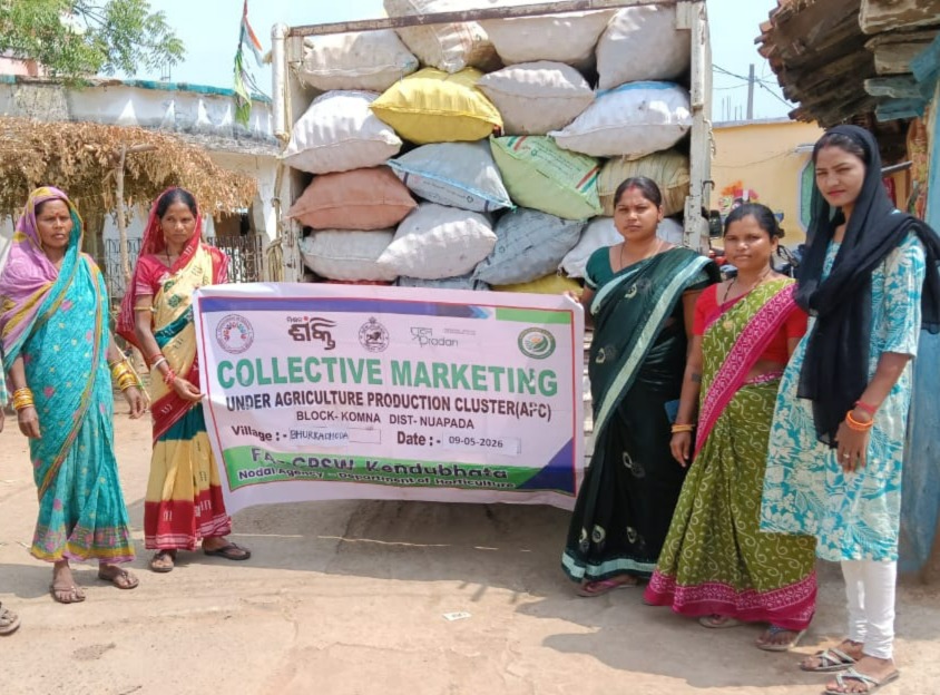 apc_program's tweet photo. Women farmers in Komna block of Nuapada district are earning in lakhs through onion farming under the Agriculture Production Cluster (APC) program.

Through collective marketing, women farmers from different Producer Groups supported by Department of Mission Shakti are selling produce in bulk, reaching larger buyers, and securing better returns for their onions. Together, they have sold 915 quintals of onions, generating a turnover of ₹10.19 lakh till now.

Facilitated by our partner CPSW under the APC program, and with input and technical support from the Directorate of Horticulture, the initiative is promoting onion cultivation as a viable cash crop while strengthening women-led collectives and enhancing income opportunities for smallholder farmers.
@CMO_Odisha @SecyChief @IPR_Odisha @krushibibhag @Horticultureod1 @OLM_Antyoday @mission_shakti
@DM_Nuapada #CPSW @PRADAN_India