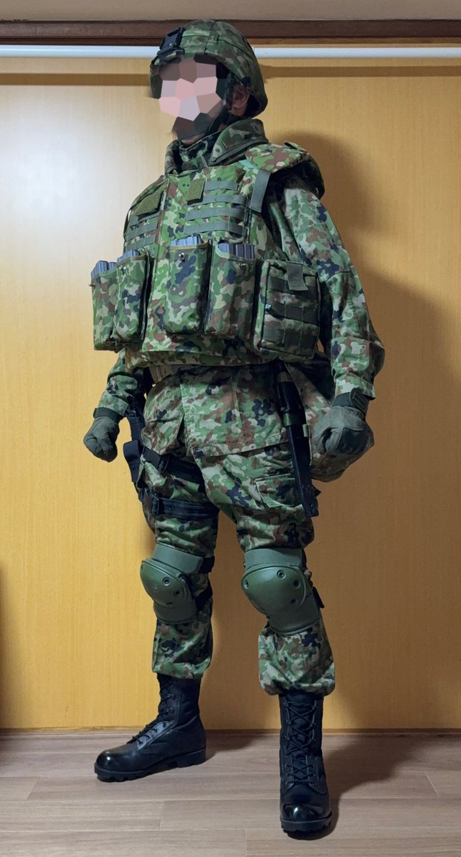milspeckemo's tweet photo. 20式発売決定おめでとう記念と言う事で、久々にJ隊。
この姿ももはや結構オールドスクールになってきましたね・・・(；´∀｀) https://t.co/ljhR9flpKF