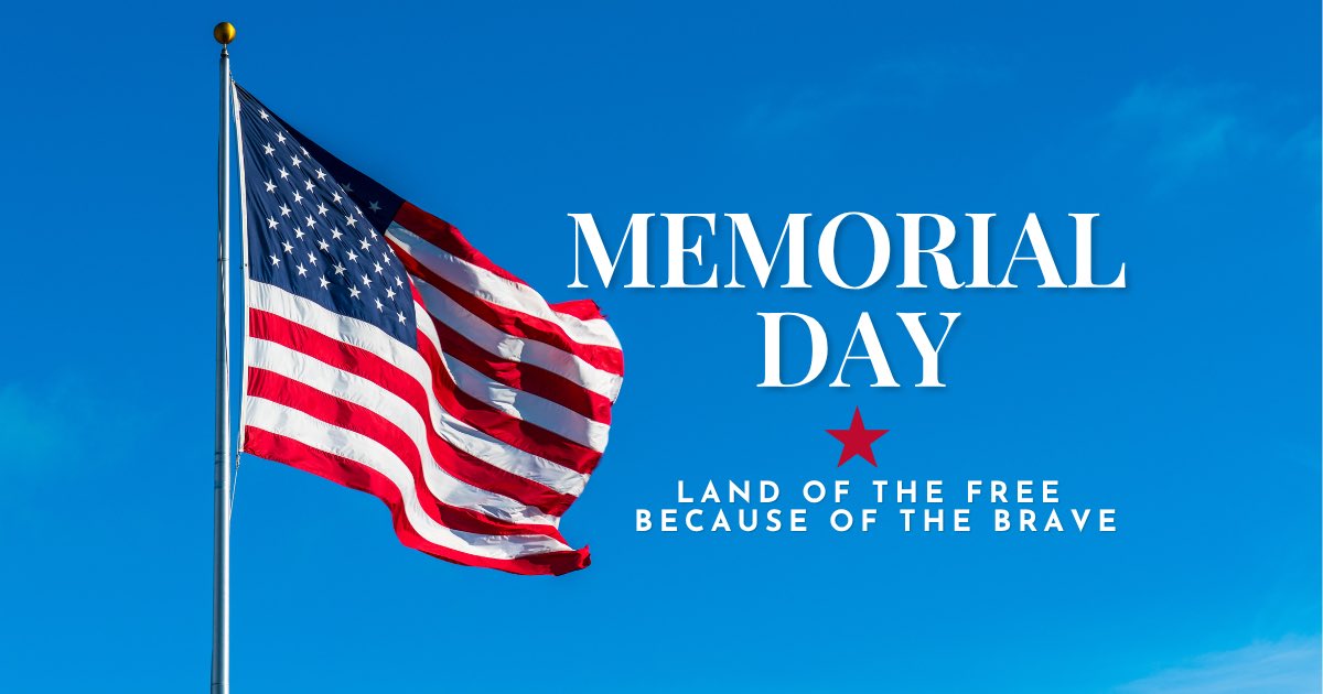 MikeRobertsWI's tweet photo. My family will never take for granted that freedom is not free. On this Memorial Day, we remember those who made the ultimate sacrifice. https://t.co/FXxTRmSeQV