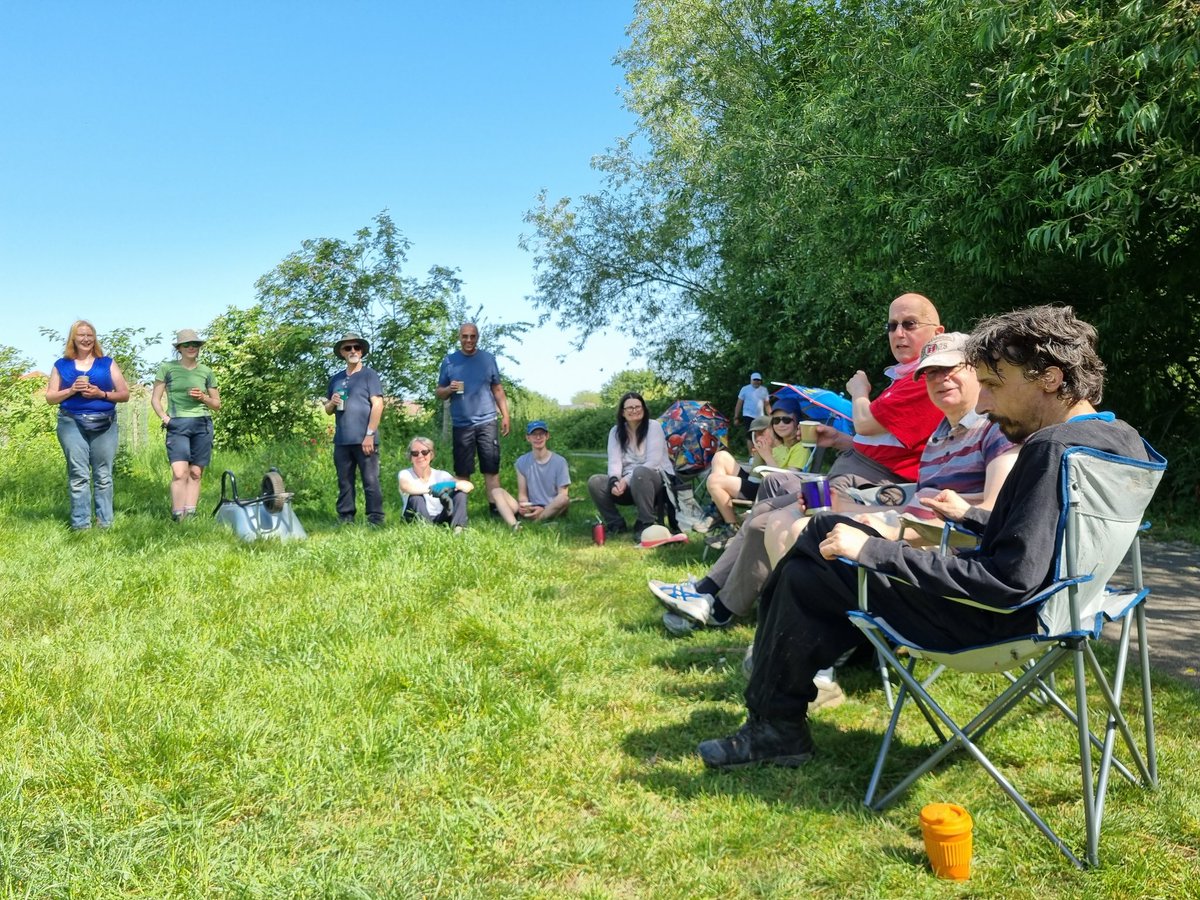 fruitnutvillage's tweet photo. Almost every Monday... we #StartTheWeek at #KingdomForestGarden #Stirchley. Even when there's a #BankHolidayMonday! https://t.co/5oQC15BDfq