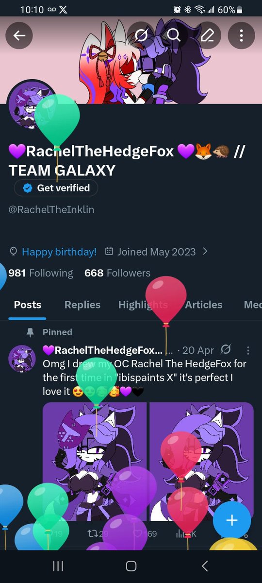 💜RachelTheHedgeFox 💜🦊🦔 // TEAM GALAXY tweet media