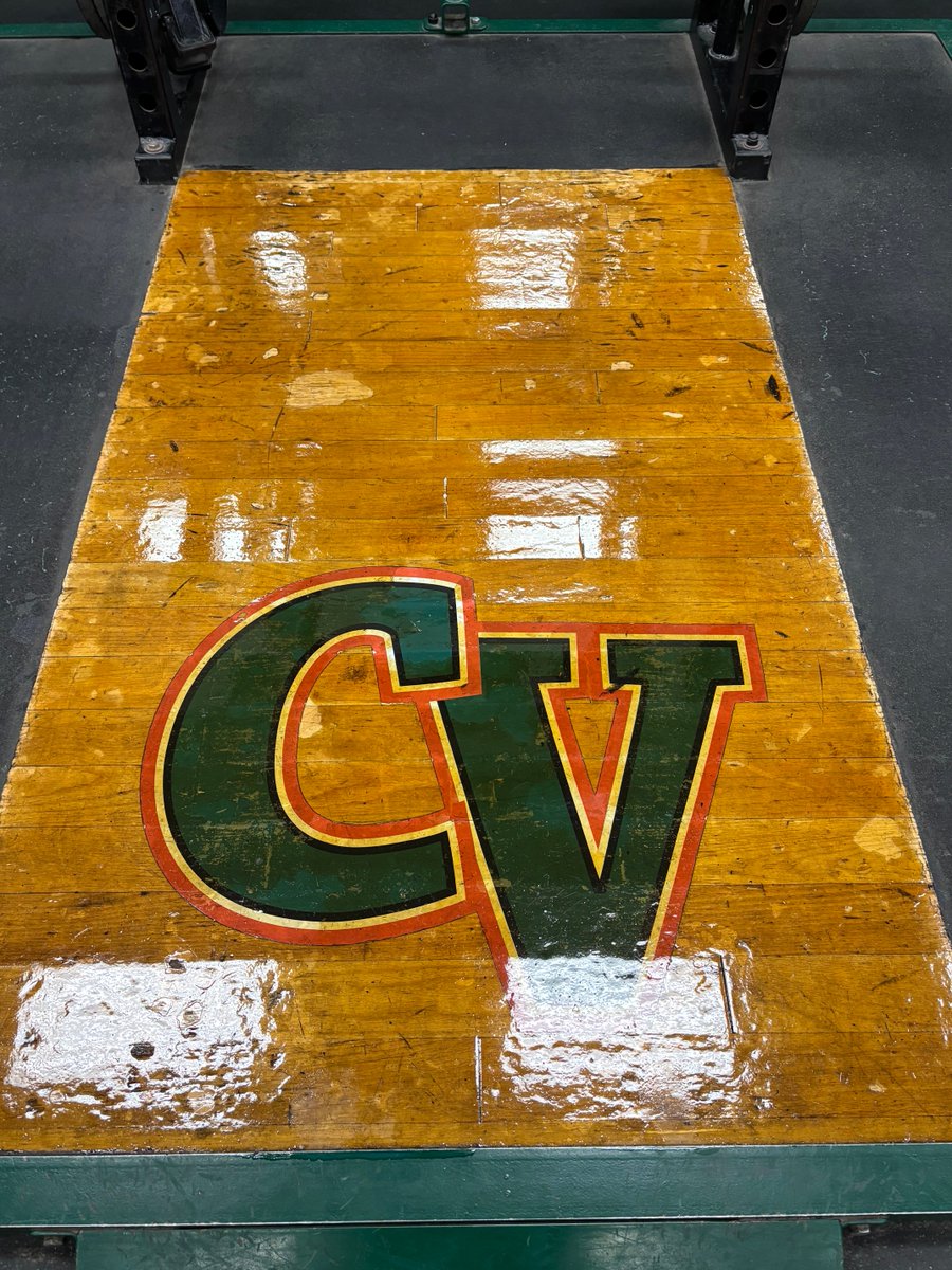 CampoStrength's tweet photo. CV Strength Record boards &amp; bulletin boards updated (May 2026). Weight room updated / refurbished and ready for a great summer / fall of explosive strength training. ⁦@CVHSYotes⁩ https://t.co/01YTH26kIM