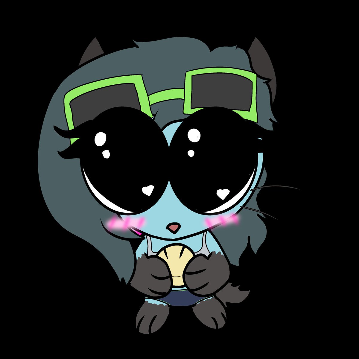 GoofyAsFox's tweet photo. Drawing lately has been so hard, however, doing small things like this helps me rebuild the motivation.

if you want a little wide-eyed pleading scrunkly creature, I'll draw you one. 10 dollars a piece and you get two alts with them if you want! please, how else do I feed them; ; https://t.co/kVJ6hltgw4