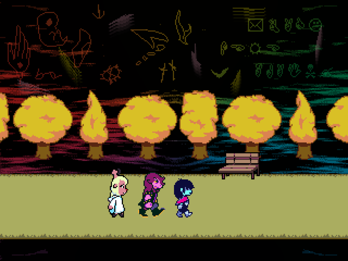 Adaf_5's tweet photo. SHELTER - ROOTS

#deltarune #chapter6 https://t.co/9kTBMwaSFm