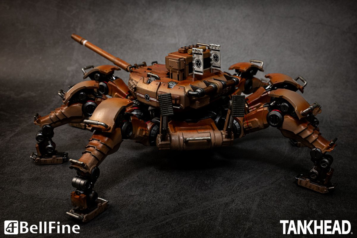 tankhead_mecha's tweet photo. Official photos of the TANKHEAD Type 33 Heikegani model kit prototype, which @bell_fine showed off at the Shizuoka Hobby Show 2026.

We're glad to announce that preorders will be opening the summer of this year!
#tankhead #tankheadmecha #modelkits https://t.co/aSmPEyvfsX