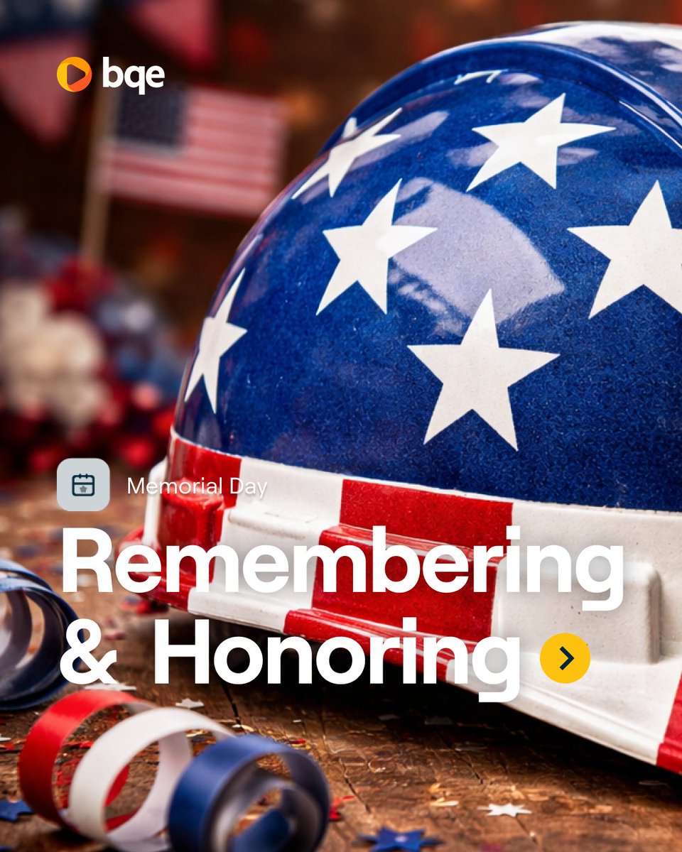 bqesoftware's tweet photo. Today we pause to remember and honor the men and women who made the ultimate sacrifice in service to our country. We’re grateful for their courage and the freedoms they helped protect. https://t.co/bZ5cX8BOTq