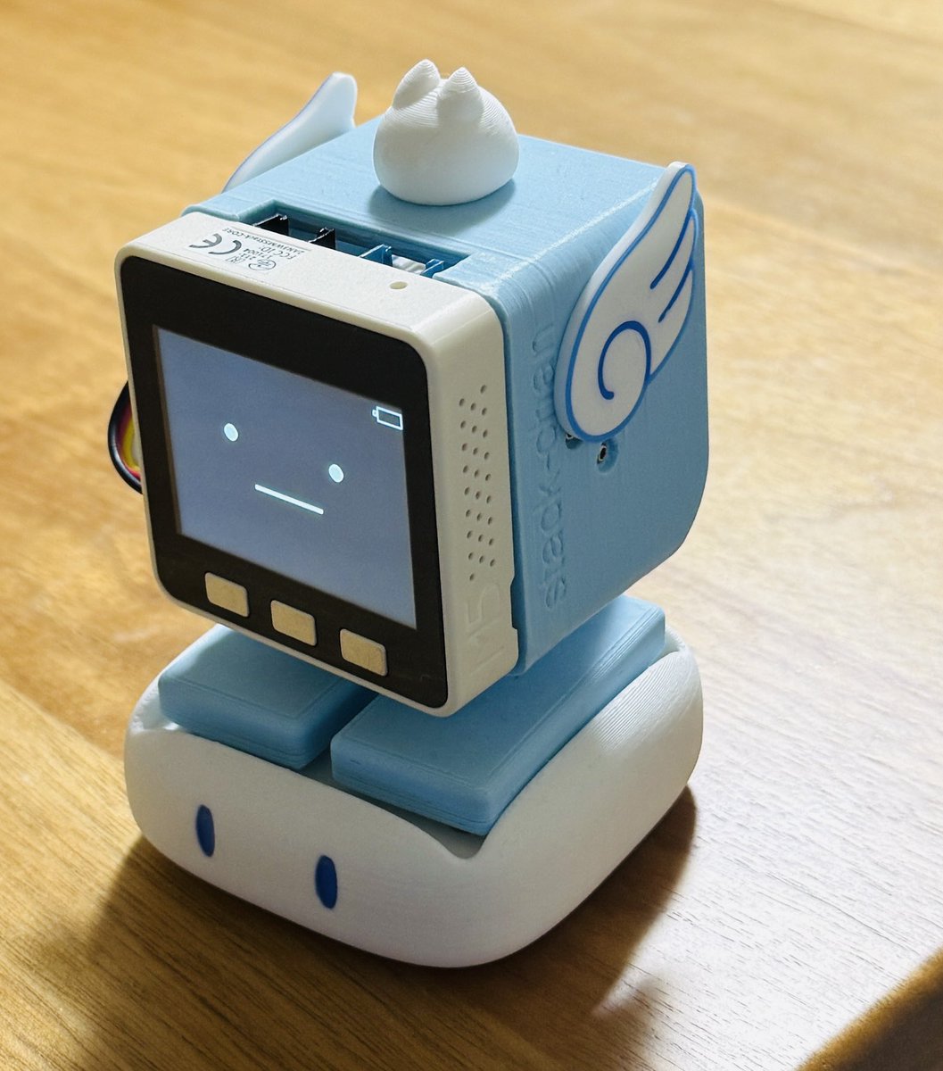 この子にも羽つけた ｽﾀｯｸﾁｬﾝは色がかわいかったり自分好みにカスタムし