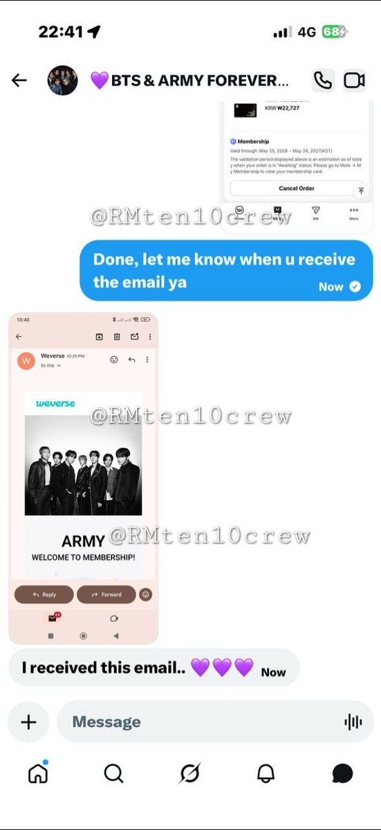 RM10 Crew meeting BTS in KL & SG tweet media