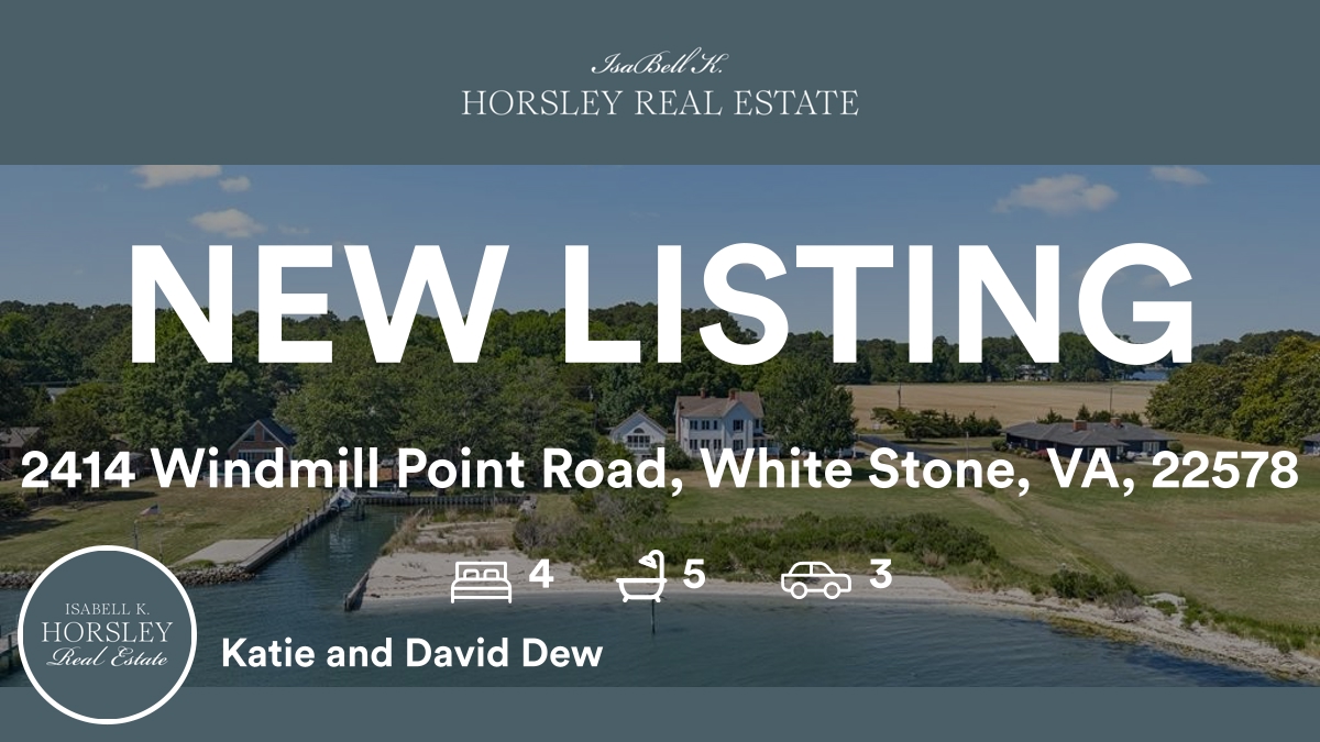 HorsleyReal's tweet photo. 🛌 4 🛀 5 🚘 3
📍 2414 Windmill Point Road, White Stone, VA, 22578

My latest listing on RateMyAgent.
(VA) 0225078297
https://t.co/b5t9KM30E2

...
#ratemyagent #realestate https://t.co/C5OPJLTsnU