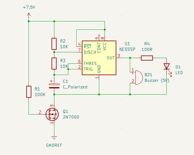 adesst's tweet photo. Schematic is here, draw with KiCad #kicad https://t.co/4oWHrnAZRe