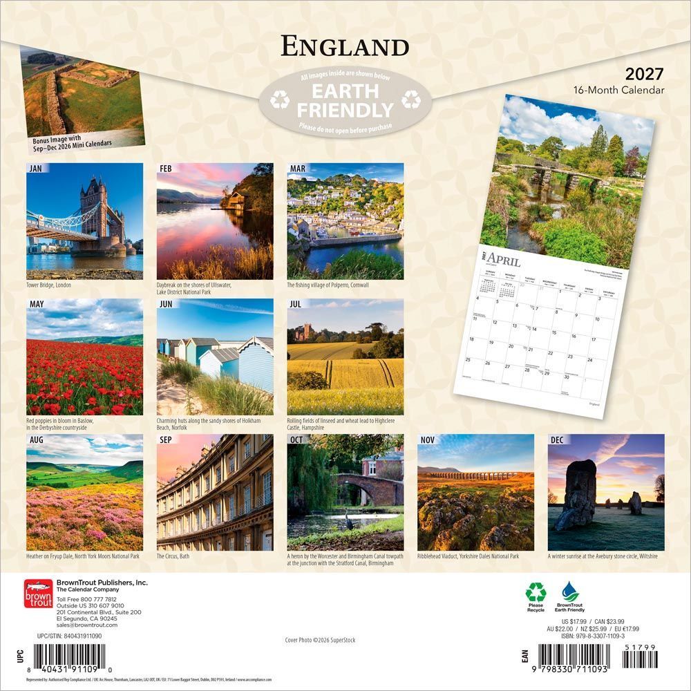 petcalendars's tweet photo. Make the most of the #SpringBankHoliday in the #UK by unwinding, exploring, or enjoying time with loved ones. Whether it’s a short trip or a calm day at home, the #England calendar adds inspiration with scenic charm—order now for year-round beauty! #Break https://t.co/W7SrBWQpzt https://t.co/HxZEIRra9f