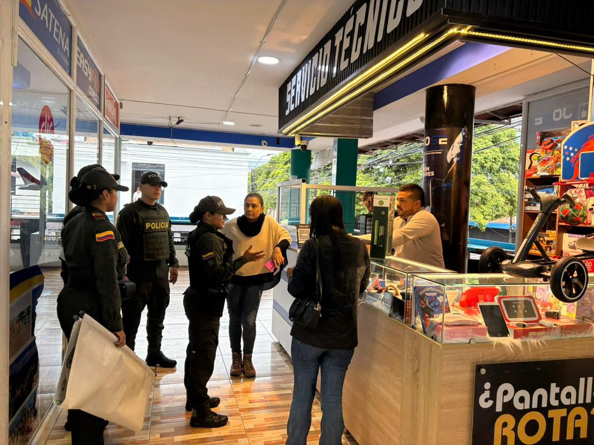 ProteccionPonal's tweet photo. Realizamos actividades de prevención, vigilancia y control en establecimientos abiertos al público y sitios de afluencia turística, brindando en #Putumayo recomendaciones para fortalecer la seguridad, la convivencia ciudadana y la protección de los visitantes💚🫡.
#TurismoSeguro https://t.co/DFdxyRDmIE