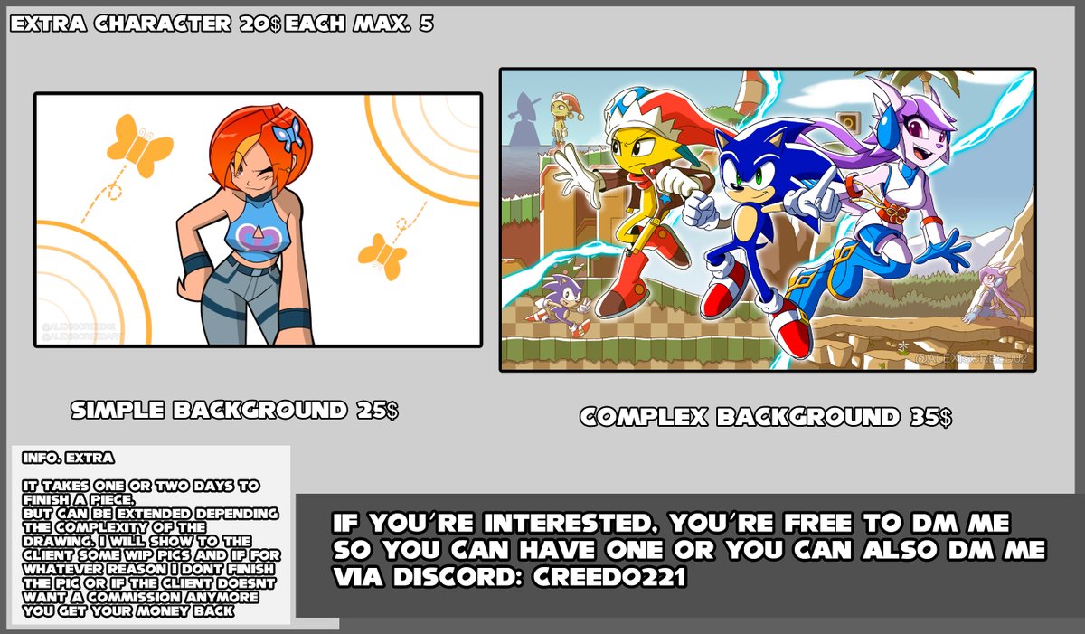 CREED (Commissions open (3/6)) tweet media