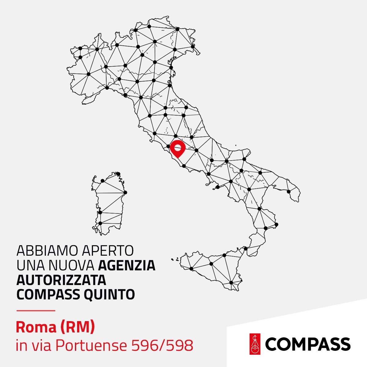 compassforyou's tweet photo. 📌Abbiamo aperto una nuova Agenzia Autorizzata #CompassQuinto a Roma (RM), in via Portuense 596/598.

Scopri dove trovarci e prenota un appuntamento: https://t.co/4URjt9epT8 https://t.co/l9ImJfju6A