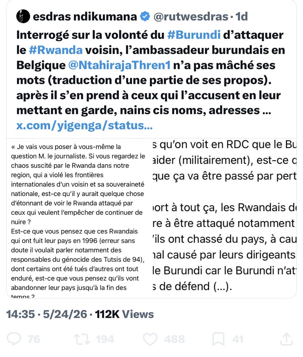 Alfred Innocent Museremu tweet media