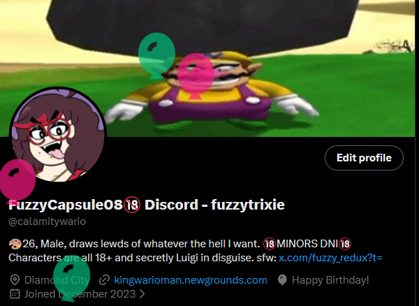 FuzzyCapsule08🔞 Discord - fuzzytrixie tweet media