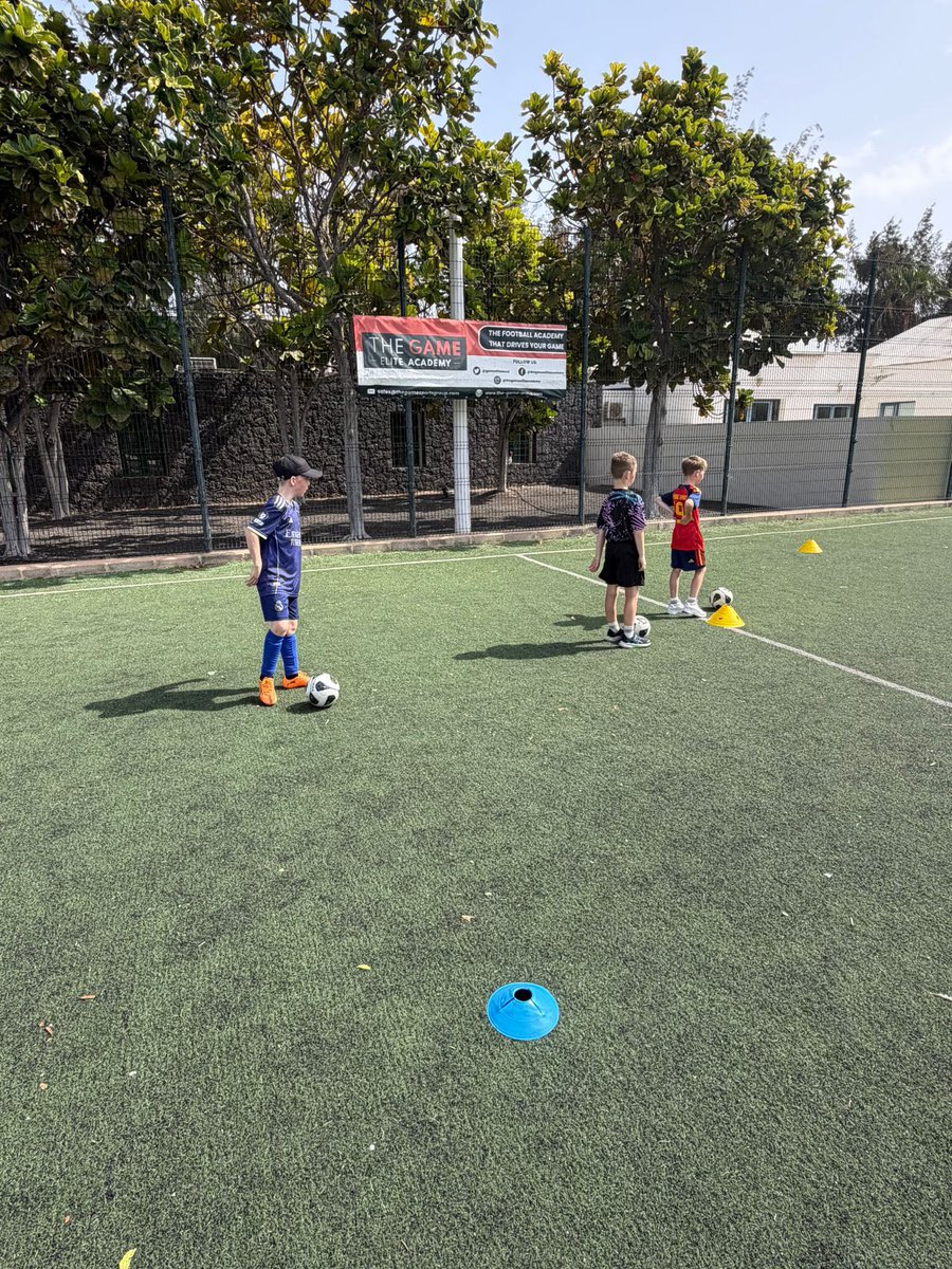 GameEliteAcad's tweet photo. A fantastic start to the week here at Hotel THB Tropical Island, Playa Blanca for our May half term soccer camp. 

All our players have shown some great technical ability and we can’t wait for tomorrow. 

Secure your child’s place today 👇🏻⚽️👇🏻

💻 https://t.co/RSzrfEUlza https://t.co/WjnLfTukFX