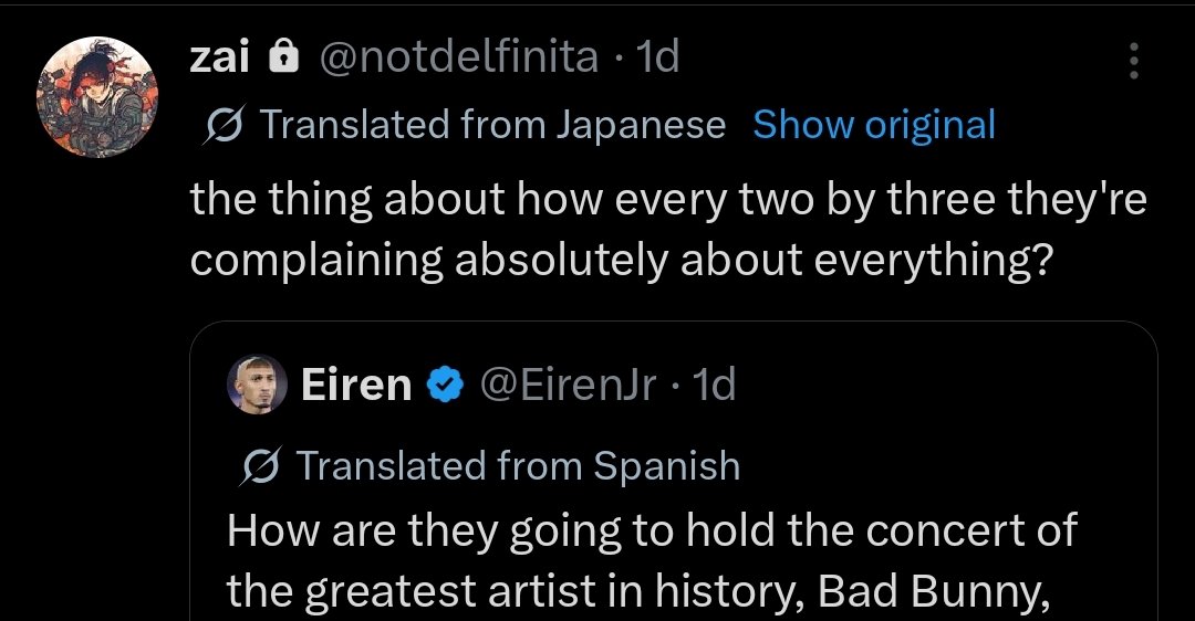 timberwtv's tweet photo. @notdelfinita since fucking when you speak Japanese????? https://t.co/yj9mUXC33x