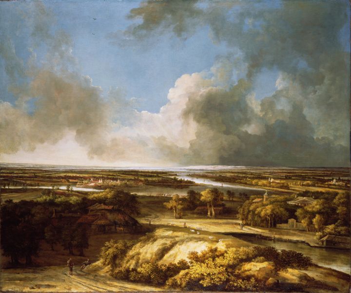 Beautcanvas's tweet photo. Art of the Day! "A Panoramic Landscape". Buy at: https://t.co/Mv40E0M04d https://t.co/BUGE80lpRE