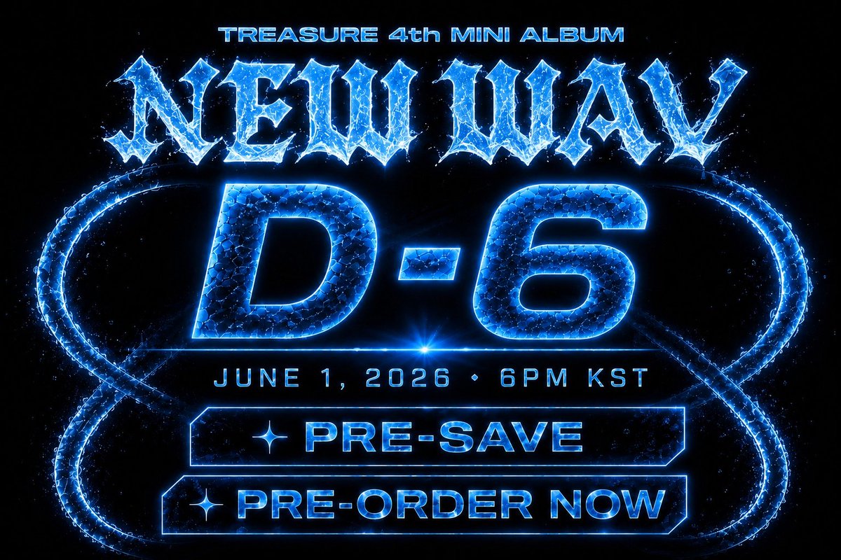 TEUREALs | #TREASURE 'NEW WAV' COMING 🔜 JUNE 1 tweet media