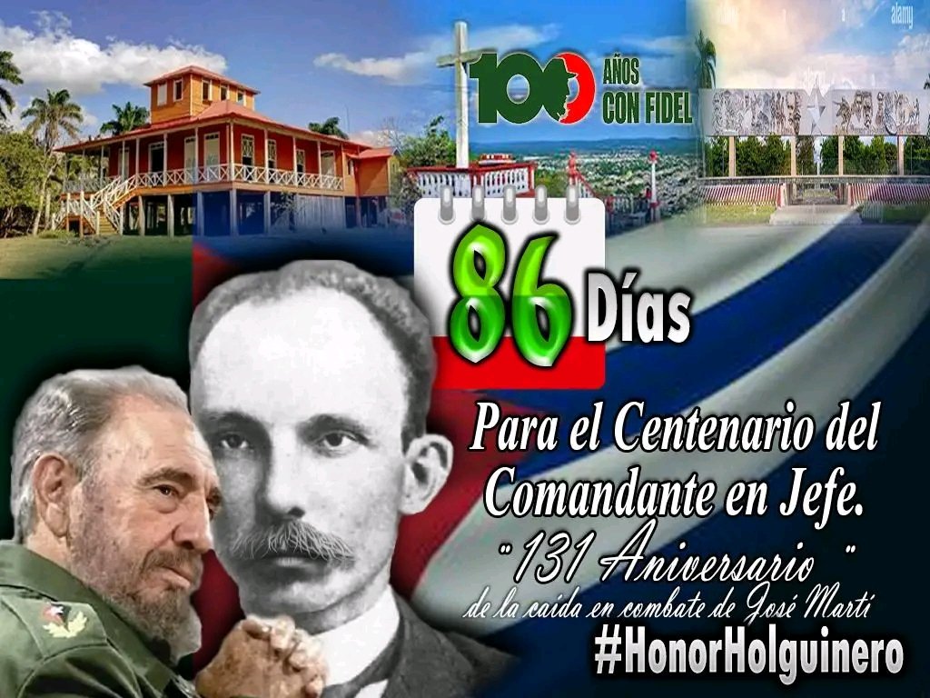 saritza8502's tweet photo. Martí nos enseñó su ardiente patriotismo, su amor apasionado a la libertad, la dignidad y el decoro del hombre, su repudio al despotismo y su fe ilimitada en el pueblo.#HonorHolguinero.
#PCCMoaTrabajaYEnaltece https://t.co/310CUuAhb0