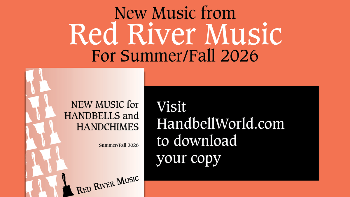 HandbellWorld's tweet photo. See new handbell music from Red River Music at https://t.co/KSWC9d11fJ.  Preview online or download the scorebook &amp; audio files for offline review. https://t.co/5dKzw6TdvU