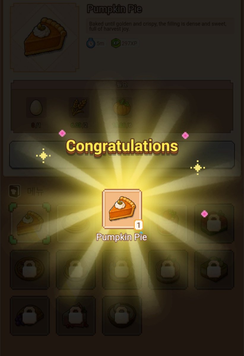coffeedosa's tweet photo. Already crafted and consumed my 3rd Pumpkin Pie 🎃🥧🔥
Now it’s time to move to the next level.
I’ll stay just a little ahead… 😎
Catch up if you can.
#CDiGames #ElfContinent #Web3Gaming #PiNetwork
@PlayCiDi @asher_cidigames
@pkhr2013 @PiCoreTeam
@pinews @amr_nannaware
@domh5284 @donipi90
@Koreanteacher1
@okx
