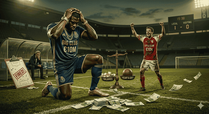 netodays's tweet photo. No Futebol, os Grandes perdem contra os pequenos, mas quem se lixa são sempre os treinadores https://t.co/4Z7IPZ94Ek https://t.co/BkH99mEEbb