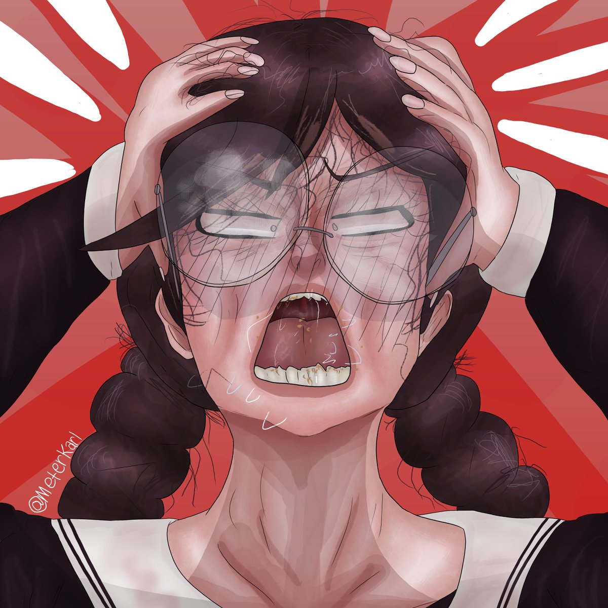 MeterKarl's tweet photo. This. Is the result of the public poll held on patreon, fanbox and subcribestar, on may 7th. It's also the grossest thing I've drawn. I'd apologize but i believe I have nothing to do so for. https://t.co/lp8rYsY9e3