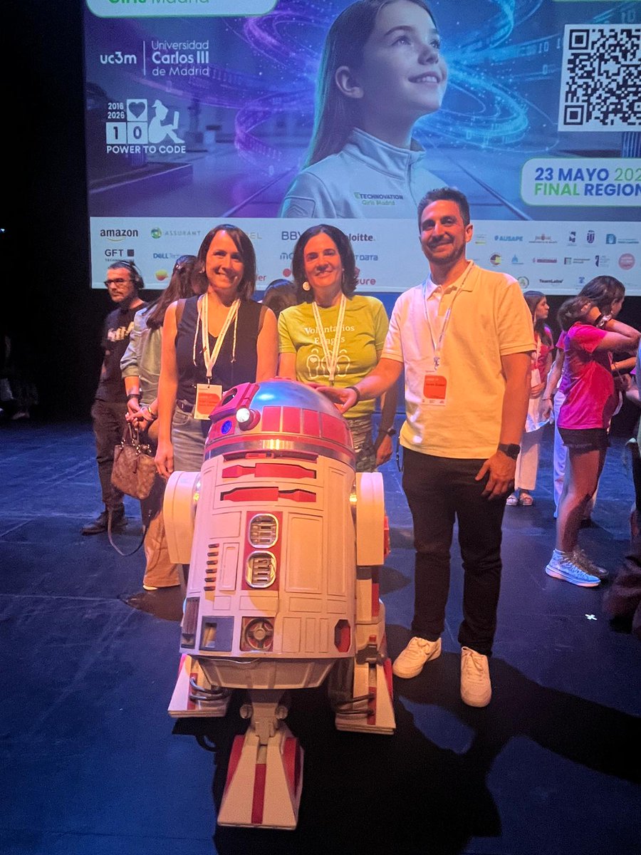 enagas's tweet photo. Este fin de semana ha tenido lugar la Final Regional de Technovation Girls Madrid en la @uc3m, reuniendo a niñas y jóvenes para la resolución de retos reales con soluciones tecnológicas, incluyendo la #IA. 3 personas voluntarias de #Enagás participaron como jueces. 

#STEAM https://t.co/cX5cpZJ941