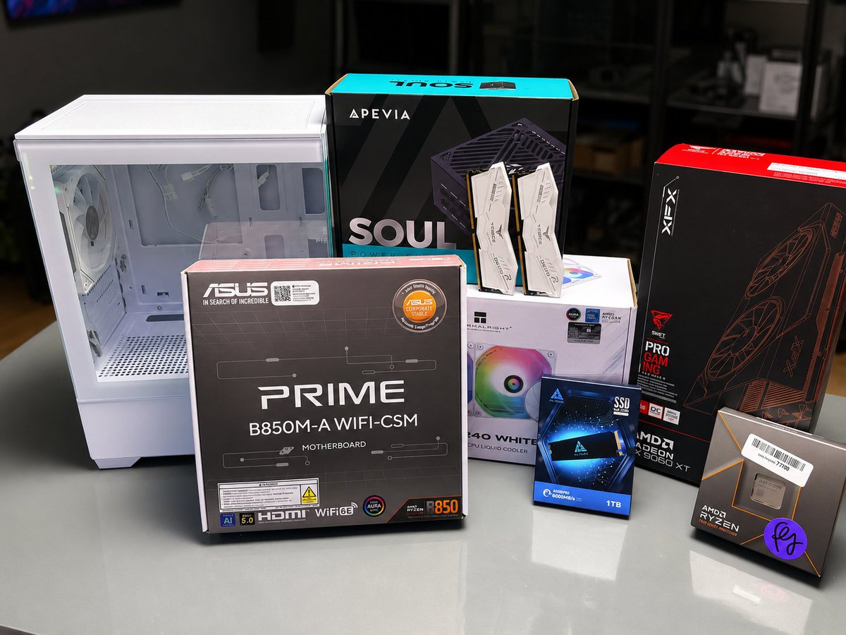 OLDPEEPS45's tweet photo. Veteran PC Build #106 starts NOW! 🇺🇸🔥

We’re live, filming for YouTube with new angles, a few changes, and still bringing the best views for @AgbCharity.

Come hang out, watch the build, and celebrate Memorial Day with us as we keep giving back to veterans and the community.
Watch along. Support the mission. Let’s build something special.
Hop in now:
 https://t.co/CKJWoHBleW