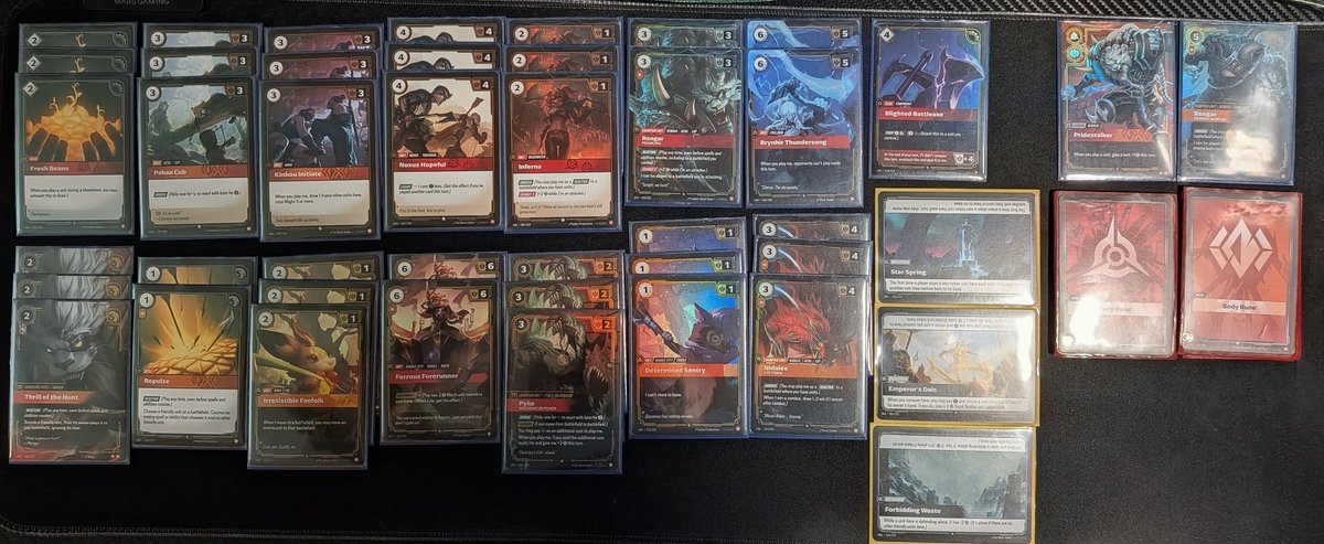 Riftboundeck's tweet photo. Aqui va mi rengar deck para todos vosotros! Darme un grrr 🦁 https://t.co/CthfDY1cqi