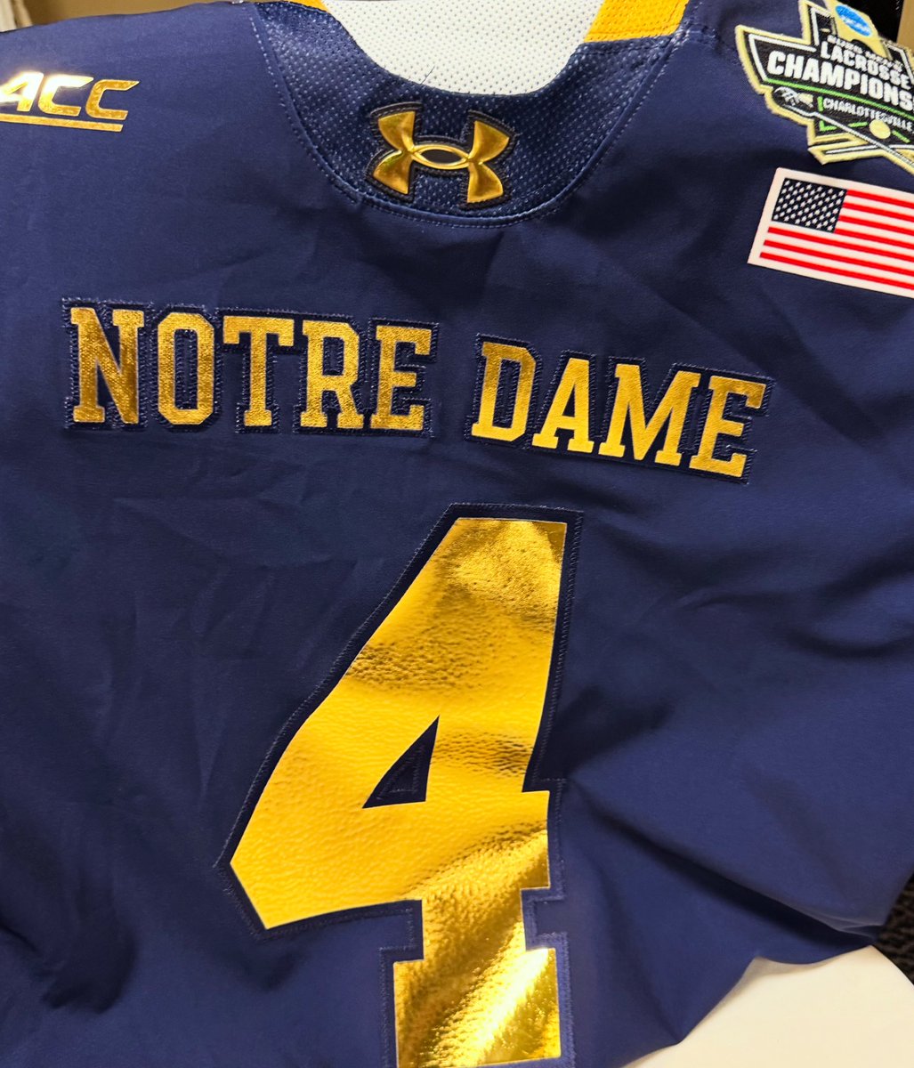 Notre Dame Lacrosse tweet media