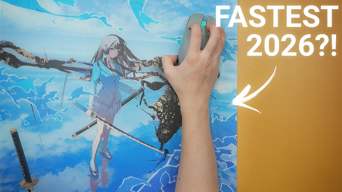NotMigss's tweet photo. The fastest glass mousepad I've tried this 2026?! (MITSUKI Yusui Review) https://t.co/wHqjqCmjyk

@MITSUKIGEAR #gaming #gamingmousepad #mousepad #glasspad #gamingmouse #valorant https://t.co/nPWZSxUO3W