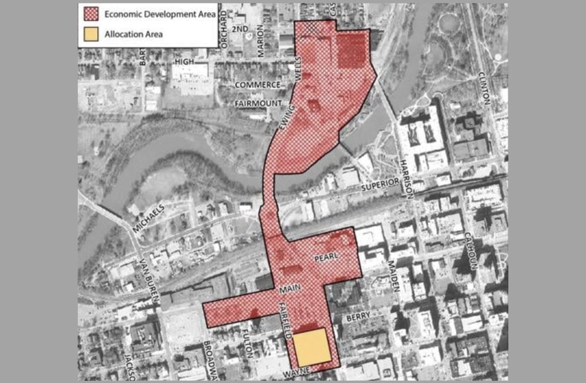 NortheastIN's tweet photo. The Fort Wayne City Council began the process of approving a resolution creating a City Theater Redevelopment Project Area and Economic Development Area at its recent meeting.

FW City Council begins approval of TIF funding for City Theater project: https://t.co/KjoiBXYaR7 https://t.co/0tvXZugu9H