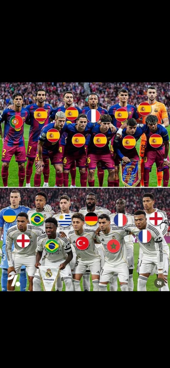 Vikingadas11's tweet photo. @Adry___RM Tú sigues a un equipo que no tiene españoles,tápate hijo https://t.co/acok3BuOvb