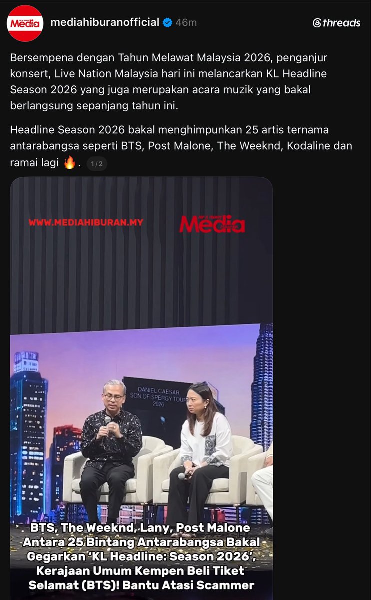 postcode_613's tweet photo. Kehadapan Datuk @fahmi_fadzil 

Sempena kempen Beli Tiket Selamat, kami #MyARMY peminat-peminat BTS, mohon Datuk untuk siasat @livenationmy dan @GoLiveAsia 

Kenapa ada segolongan orang seperti contoh, influencers yang terdahulu mendapat akses kepada tiket-tiket VIP dan Cat 1 untuk concert BTS sedangkan pembelian tiket hanya akan bermula dari 3 haribulan June? 

#BTSinKL