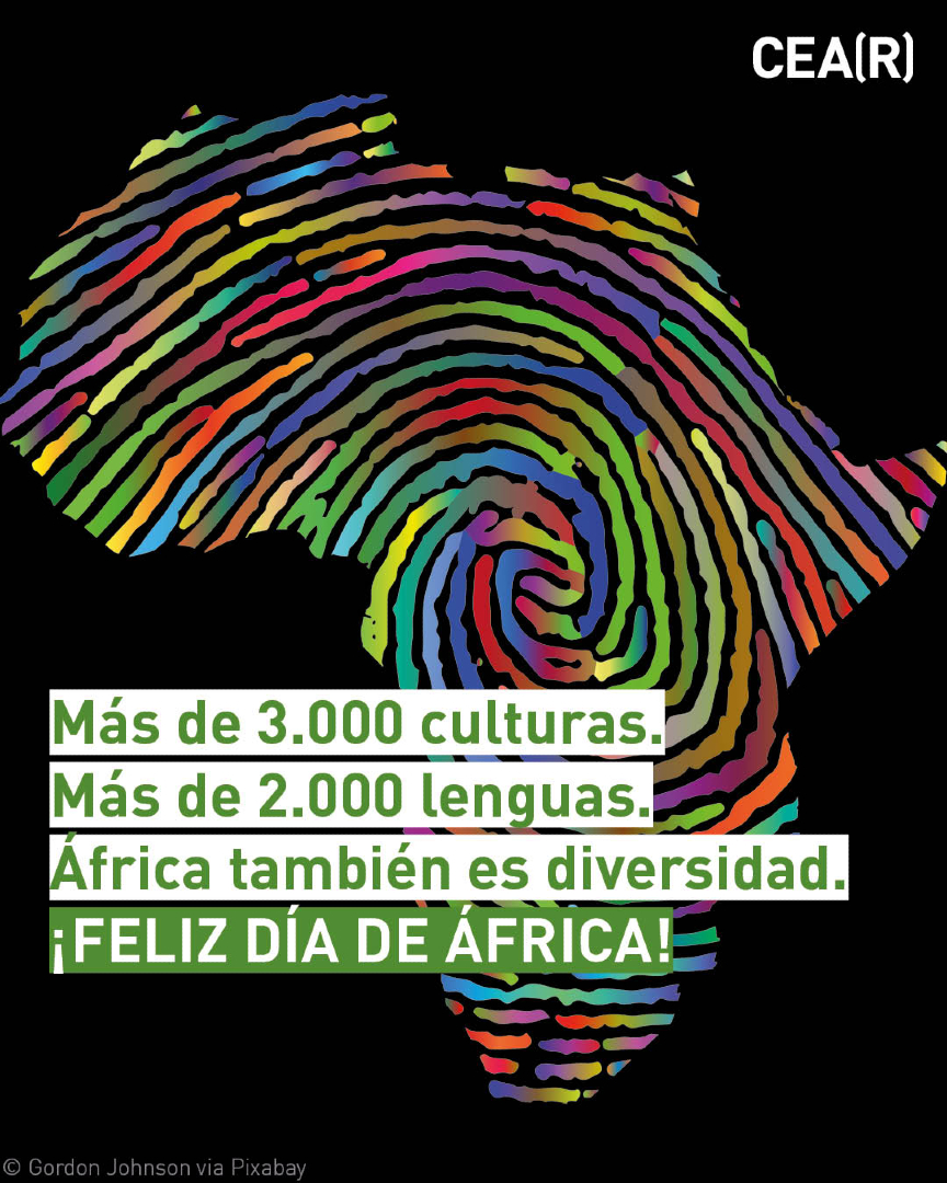 CEARefugio's tweet photo. 🌍 Aunque aún muchas personas africanas se vean obligadas a abandonar sus hogares, recordamos que África es mucho más: un crisol de cultura y diversidad.
 
¡Feliz #DíadeÁfrica! https://t.co/qLBFvfyy17